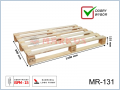 MR-131 paleta drewniana jednorazowa suszona 1200x800x125 (mm)