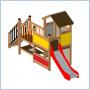 Drewniane domki dla dzieci, domki zabaw