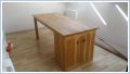 Stół drewniany z szafką