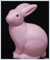 Bajkowa lampa dziecięca, królik różowy, Heico