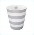 Krasilnikoff Happy Mug, kubek stripes grey
