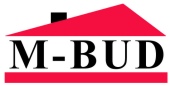 Logo firmy M-BUD Materiały Budowlane
