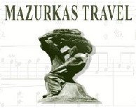 Logo firmy Mazurkas Travel Transport