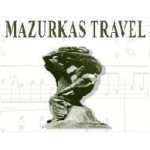 Logo firmy Mazurkas Travel Transport