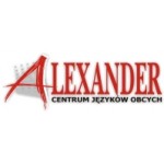 Logo firmy ALEXANDER Centrum Języków Obcych