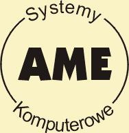 Logo firmy FPHU AME Systemy Komputerowe