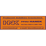 Logo firmy HANEK P.P.H.U.