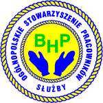 Logo firmy Ogólnopolskie Stowarzyszenie Pracowników Służby Bezpieczeństwa i Higieny Pracy Oddział Gdańsk