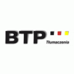 Logo firmy BTP Tłumaczenia Bartłomiej Kózka