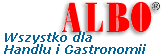 Logo firmy ALBO wyposażenie handlu i gastronomii Marek Pierewoj
