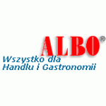 Logo firmy ALBO wyposażenie handlu i gastronomii Marek Pierewoj