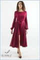 Fioletowa suknia na ekskluzywne imprezy okolicznościowe, Szycie na miarę De Marco