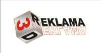 Logo firmy REKLAMA 3D