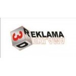 Logo firmy REKLAMA 3D