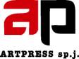 Logo firmy Artpress studio grafiki komputerowej s.j.