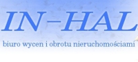 Logo firmy IN-HAL Biuro Wycen i Obrotu Nieruchomości
