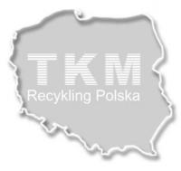 Logo firmy TKM Recukling Polska