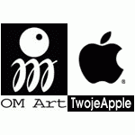Logo firmy Twoje Apple Komputery Apple Macintosh OM Art
