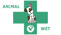 Logo firmy Usługi Weterynaryjne Przychodnia Dla Zwierząt Animal-Wet Jacek Krasucki