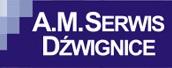 Logo firmy A.M. Serwis Dźwignice Marek Cieślicki