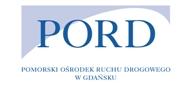 Logo firmy Pomorski Ośrodek Ruchu Drogowego w Gdańsku