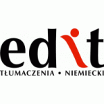 Logo firmy Biuro tłumaczeń EDIT Tłumaczenia - Niemiecki