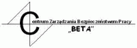 Logo firmy BETA Centrum Zarządzania Bezpieczeństwem Pracy