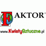Logo firmy Faktor - Kwiaty i Rośliny Sztuczne