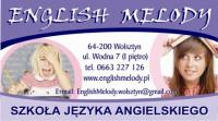 Logo firmy English Melody - Szkoła Języka Angielskiego s.c. Eliza Pawlik Tomasz Pawlik