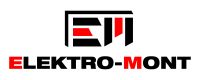 Logo firmy Elektro-Mont Instalacje i Systemy Elektryczne Grzegorz Kuncy