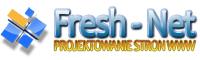 Logo firmy Fresh-Net Projektowanie stron www Sławomir Zaziąbło