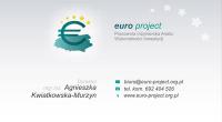 Logo firmy Pracownia Inżynierska Analiz Wykonalności Inwestycji Euro-Project