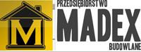 Logo firmy Przedsiębiorstwo Budowlane MADEX Anna Oleksik Marek Oleksik