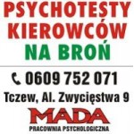 Logo firmy A. Dobrzyńska psycholog Pracownia Psychologiczna MADA