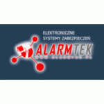 Logo firmy ALARMTEK Elektroniczne Systemy Zabezpieczeń