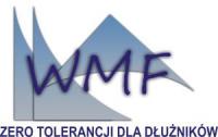 Logo firmy Firma windykacyjna WMF