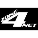 Logo firmy Zone4net - usługi internetowe Tomasz Rostkowski