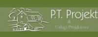 Logo firmy P.T. Projekt & Usługi Projektowe