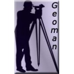 Logo firmy Geoman Usługi Geodezyjne Łukasz Kucharski