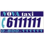 Logo firmy NOVA taxi