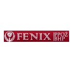Logo firmy FENIX - usługi ppoż. i BHP