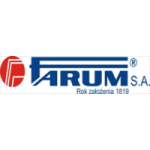 Logo firmy FARUM S.A. -  Fabryka Aparatury Rentgenowskiej i Urządzeń Medycznych