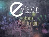 Logo firmy E-vision Dorian Sługocki