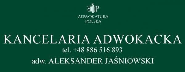 Firma Kancelaria Adwokacka Aleksander Jaśniowski - zdjęcie 1