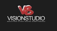 Logo firmy Vision Studio Grafika Komputerowa Sandra Frąckowiak