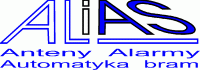Logo firmy ALIAS Anteny Alarmy Automatyka bram
