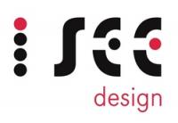 Logo firmy I-see Design Anna Flaga