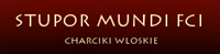 Logo firmy STUPOR MUNDI FCI - hodowla Charcików Włoskich