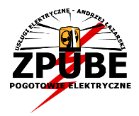 Logo firmy Zakład Produkcyjno Usługowy Budowlano Elektryczny ZPUBE Andrzej Łazarski
