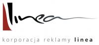 Logo firmy Korporacja Reklamy LINEA